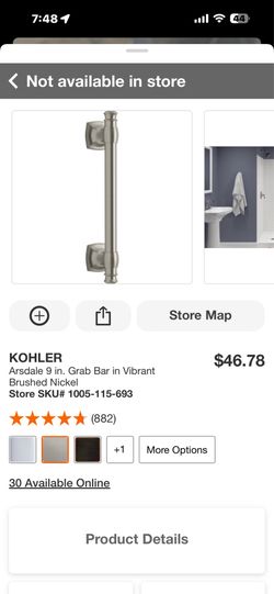 Kohler assistant bar