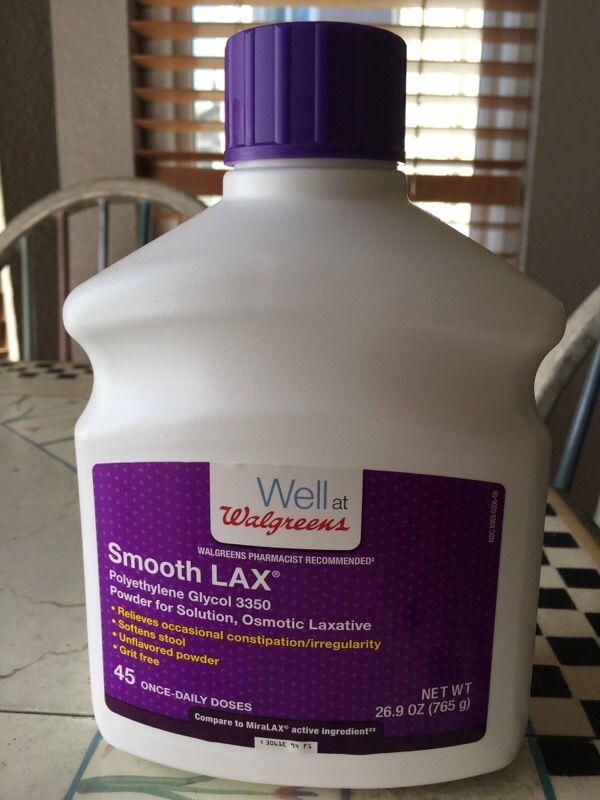 Walgreen Smooth LAX Net WT 26.9 OZ (765 g)