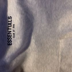 XL OATMEAL ESSENTIALS HOODIE
