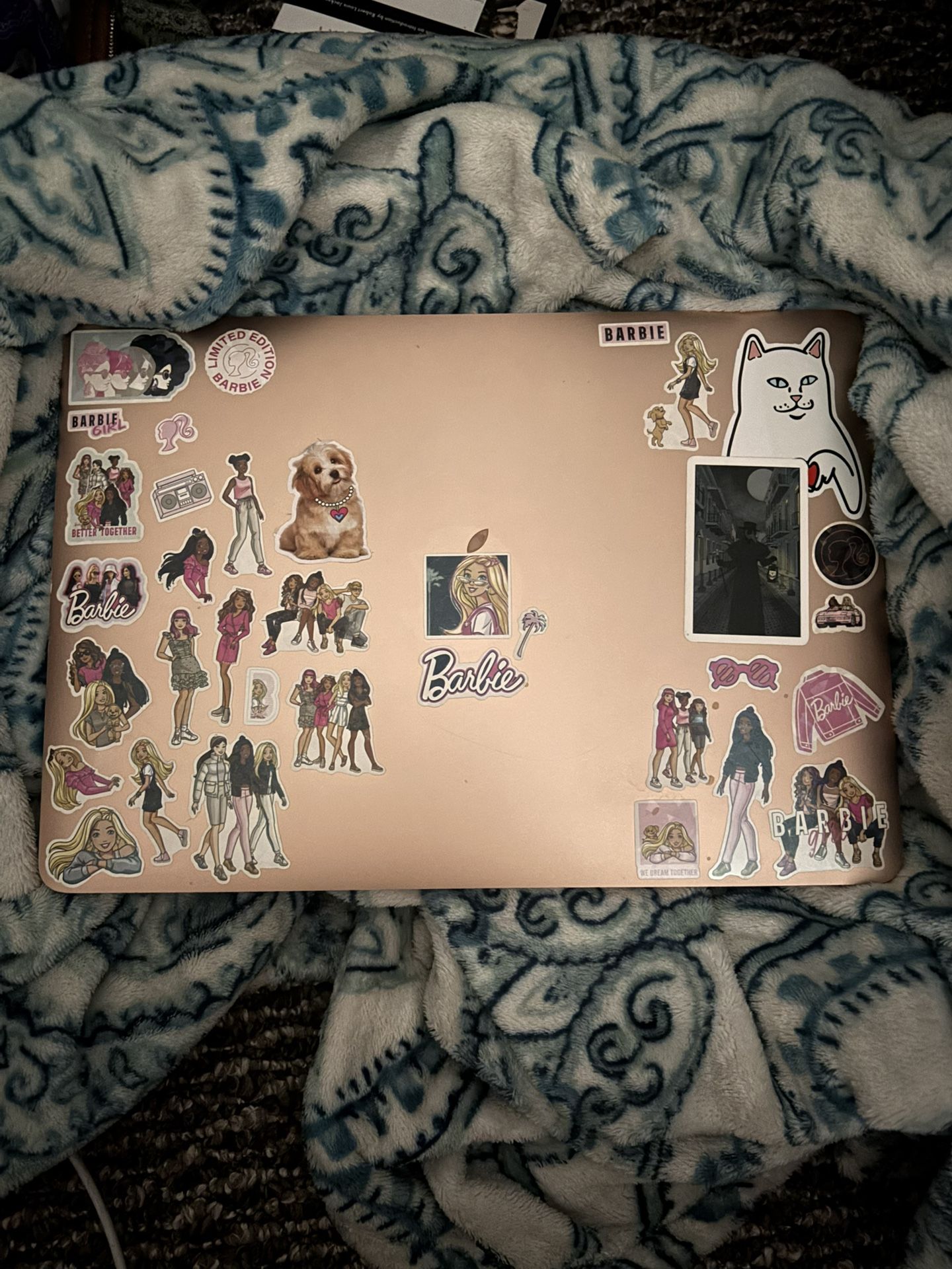 2018 MacBook Air With Charger And Mouse And USB adapter