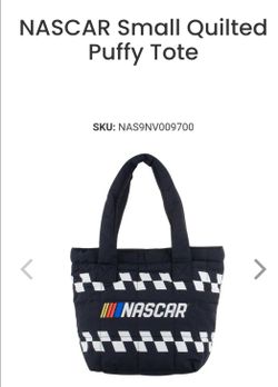 Nascar puffy tote
