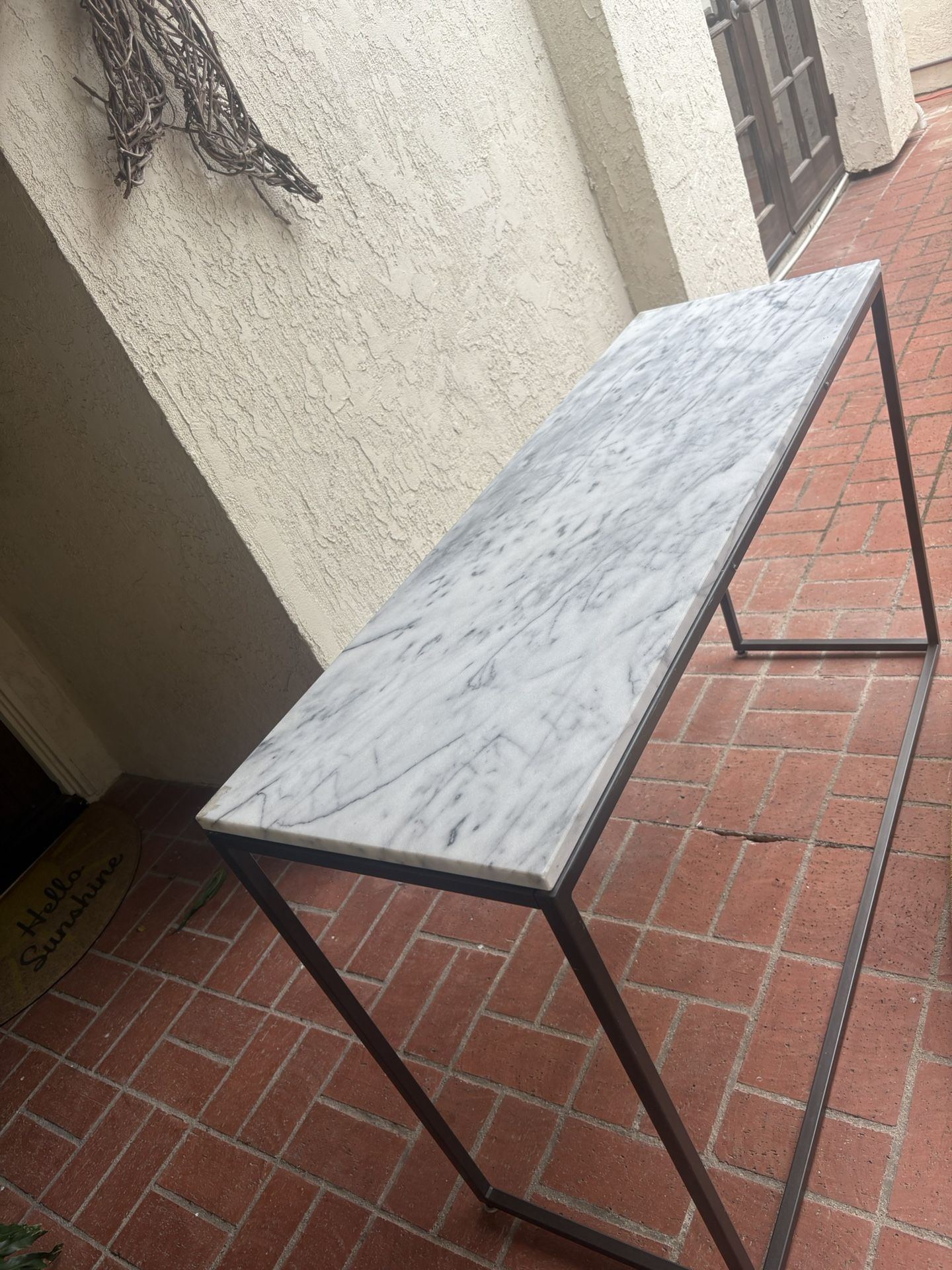 Free Marble Console Table