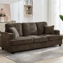 brown couch