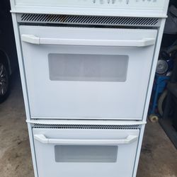 GE double oven