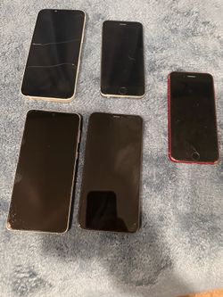 Broken iPhones