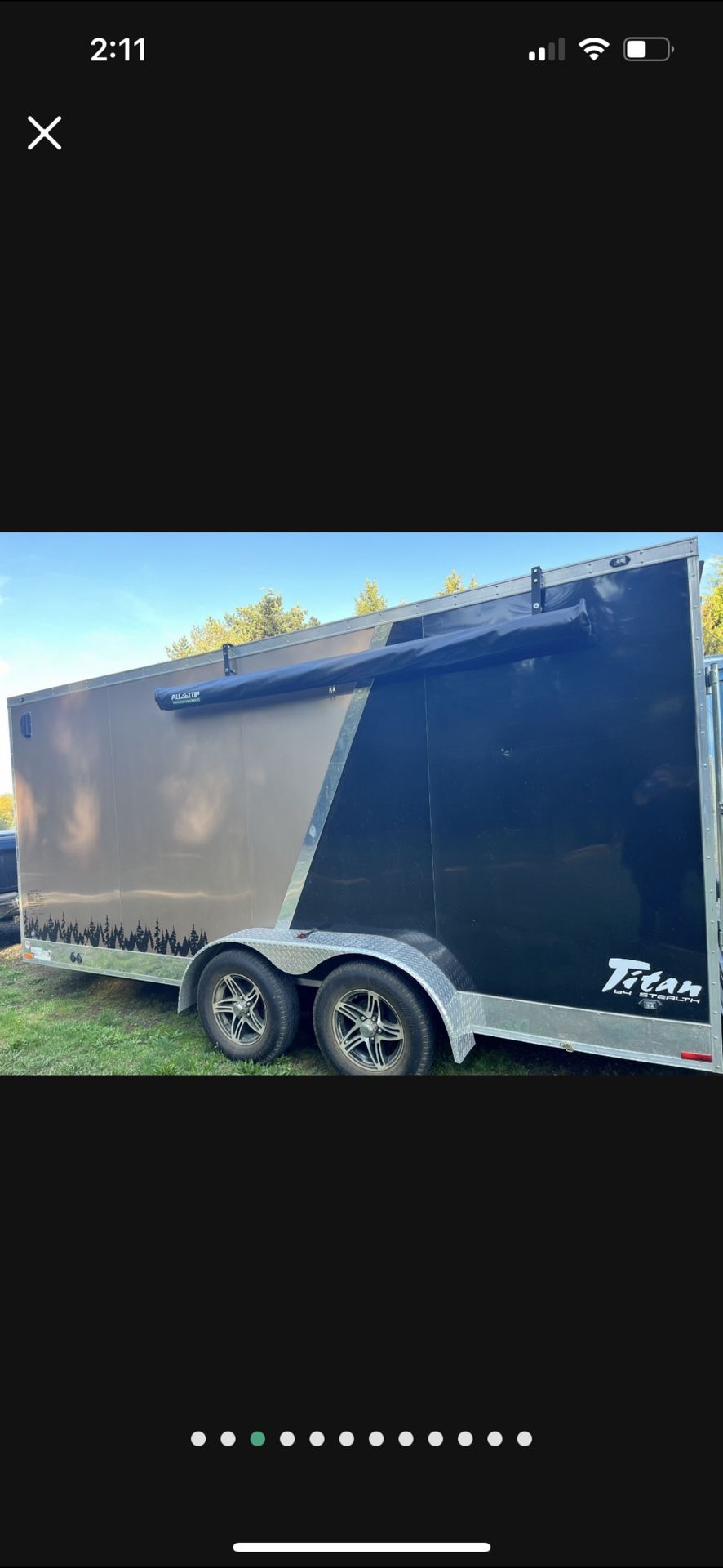 2017 Stealth Cargo Trailer