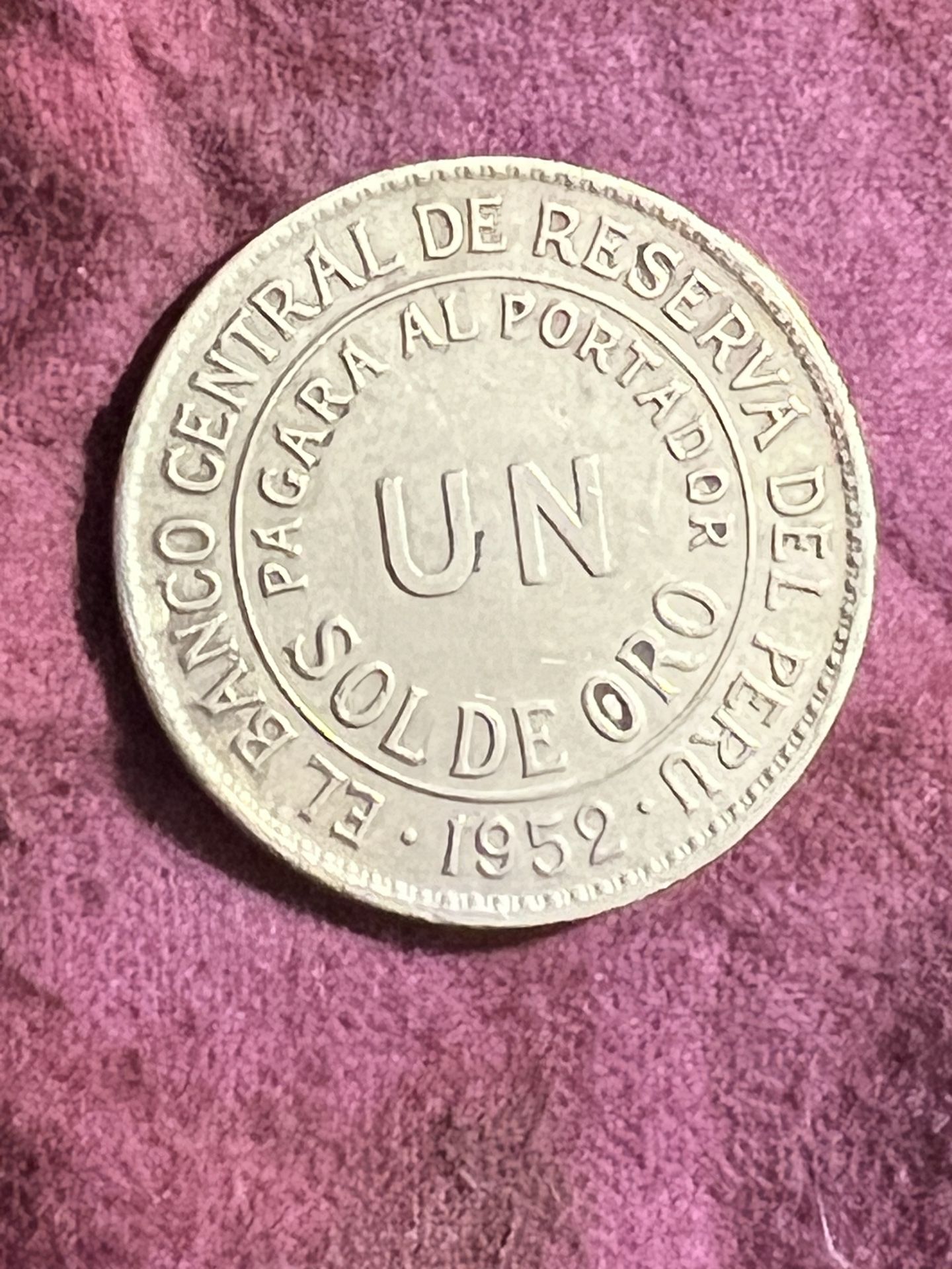 1952 Sol de Oro - Peru