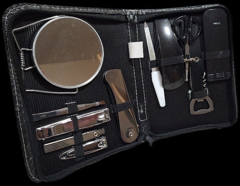 Men Travel Nail Cutter And Personal Care 11pc