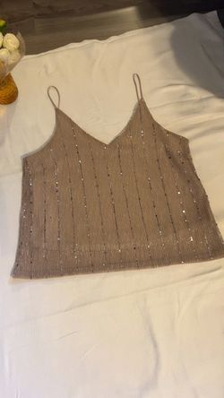 Sparkle gold top
