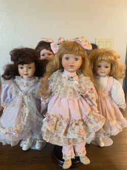 Vintage Porcelain Dolls