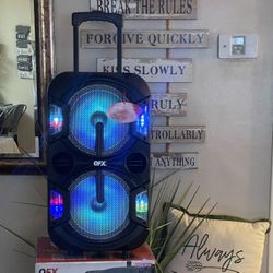 Dual 10” Bluetooth rechargeable Party Speaker With Microphone And LED Lights 🔊🎤🎶