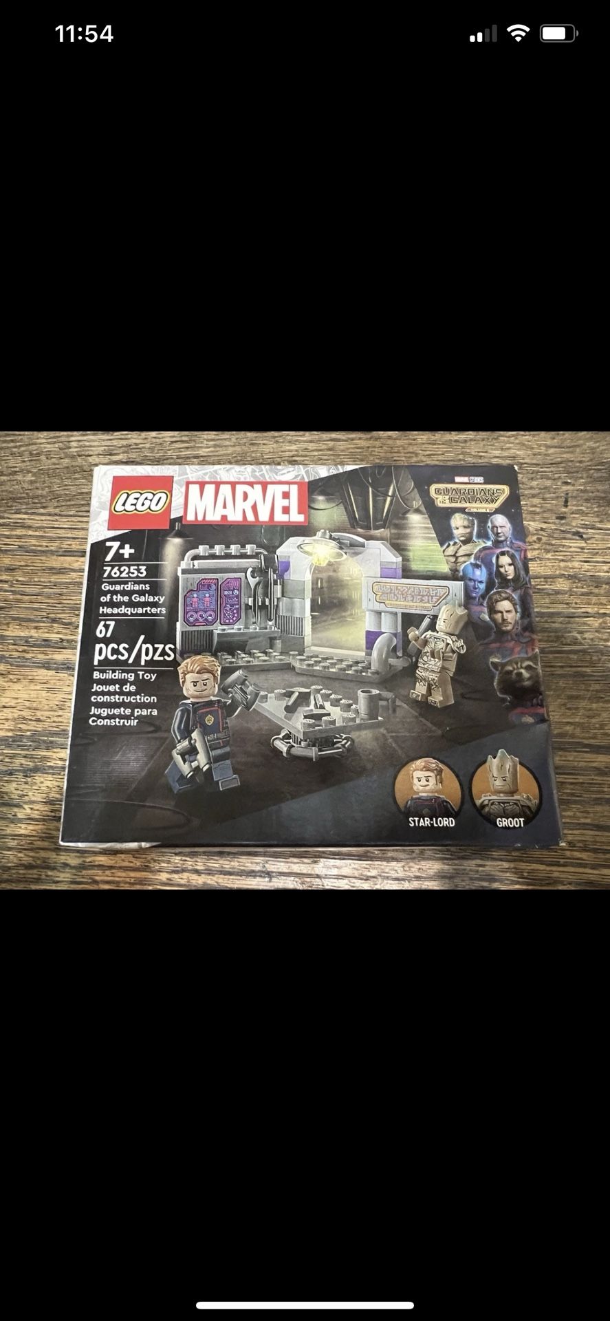 LEGO Marvel: Guardians of the Galaxy Headquarters 76253 New Sealed 67 Pcs