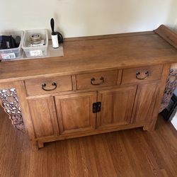 Wood Credenza 