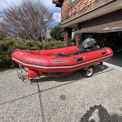 Boat With Trailer 