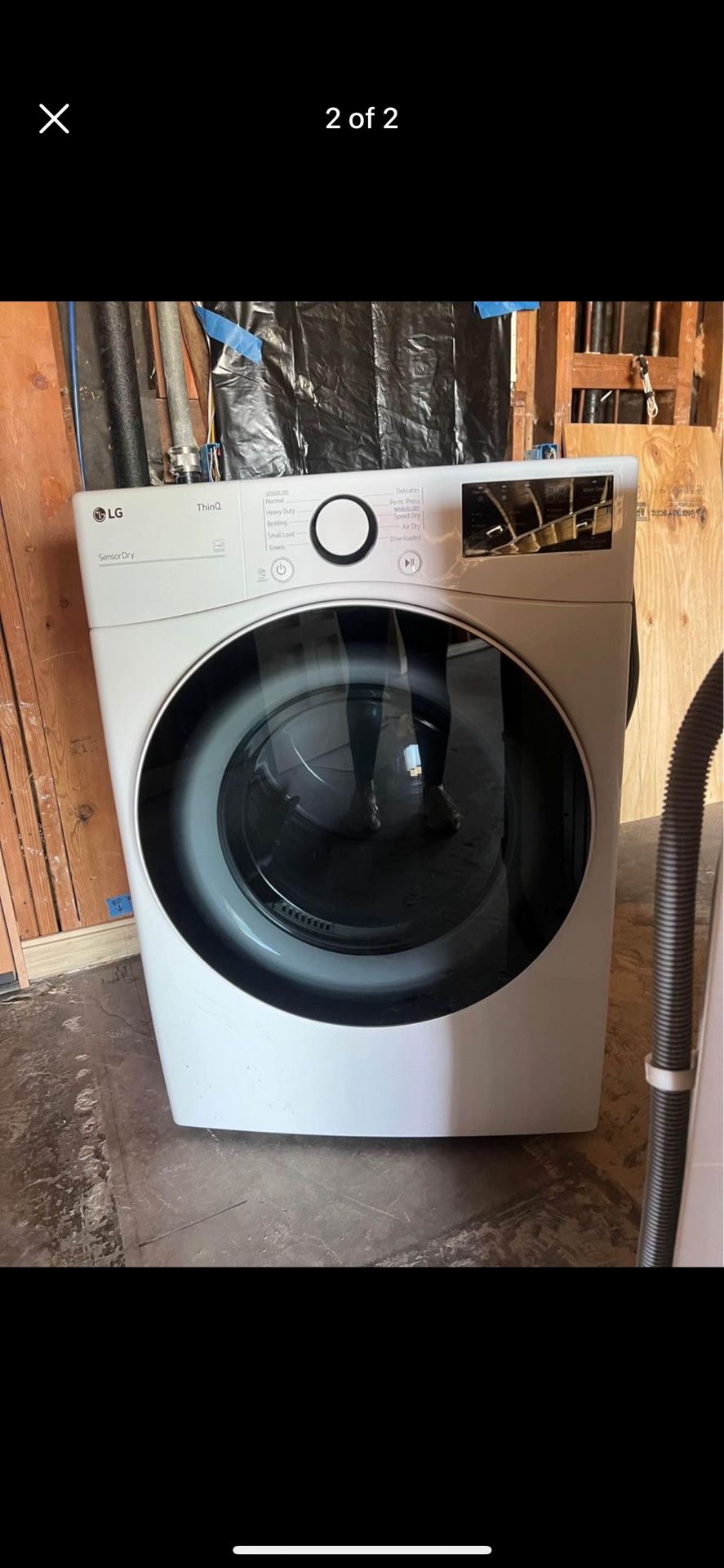 lg true steam 7.4 cu ft electric dryer
