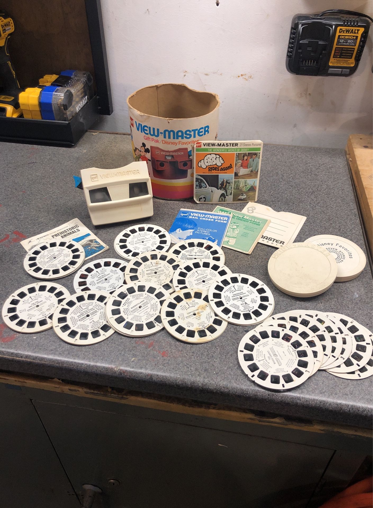 Vintage early 90s View-Master collection