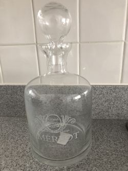 Sticla Merlot Grand Reserve Wine Decanter
