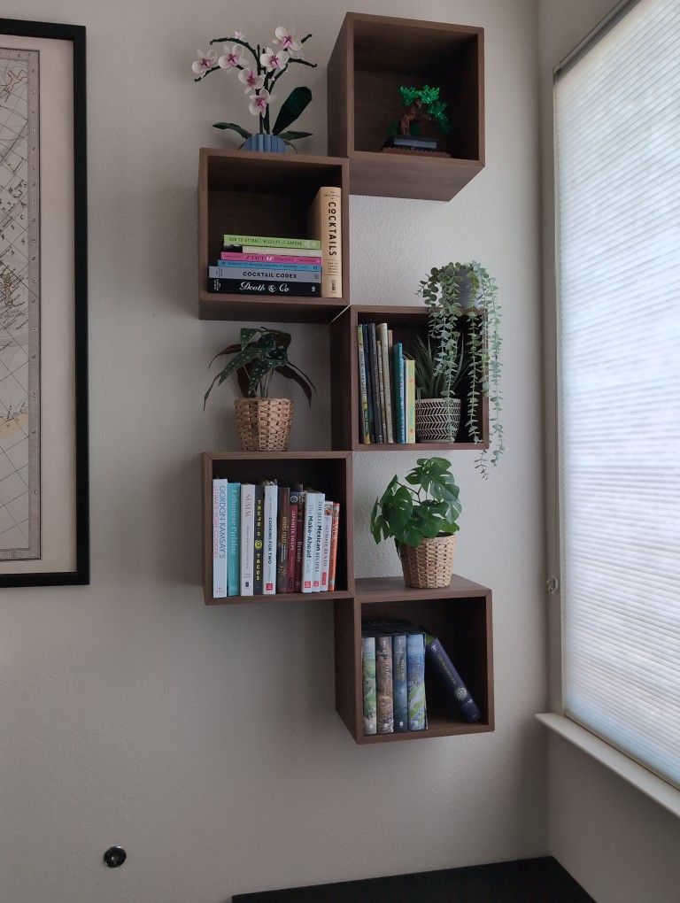 IKEA Eket Walnut Shelves
