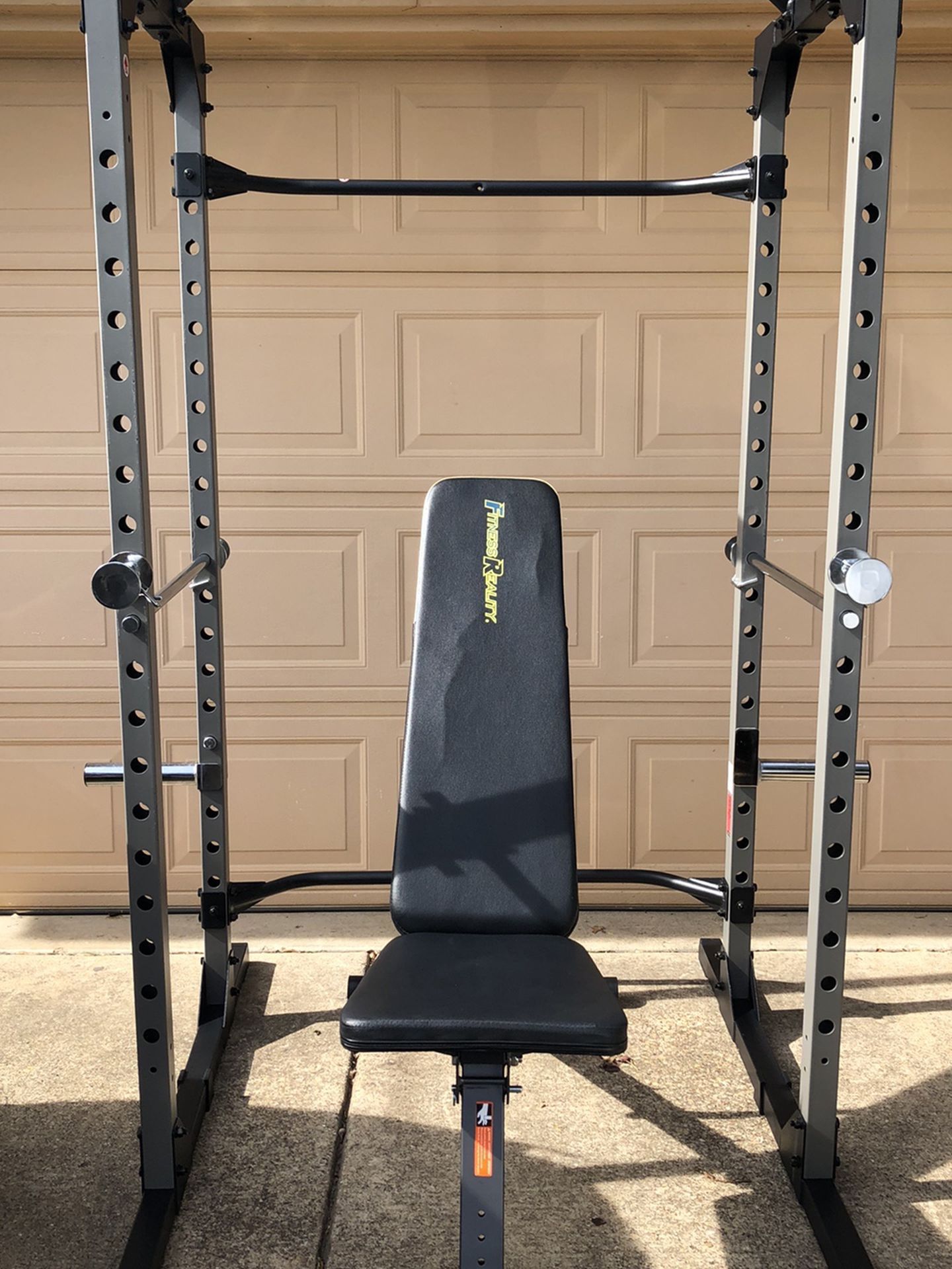Fitness Reality/ Home Gym Equipment/ Gym Machine/ Squat Rack/ Weight Rack/ Bench Press/ Pull Up Bar/