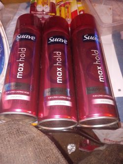 Hairspray. Three Cans Brand New