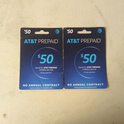 AT&T Prepaid Refill Card