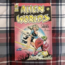 Alien Worlds #2 Dave Stevens Cover 1st Interior Pacific Comics 1983