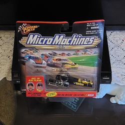 Dale Earnhardt And Steve Park Micro Machines 