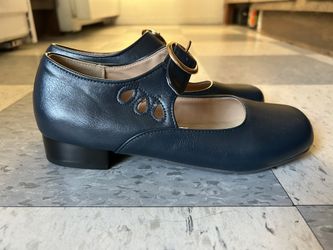 Brand New Navy Mary Jane Shoes EU Size 38