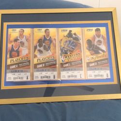  Golden State Warriors 2014 Playoffs & NBA Final Tickets