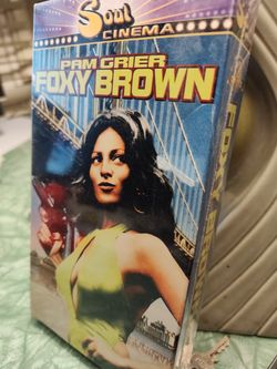Foxy Brown 1974 Pam Grier VHS tape new