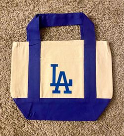 Los Angeles Dodgers Trader Joe’s Mini Canvas Tote Bag World Series Gift