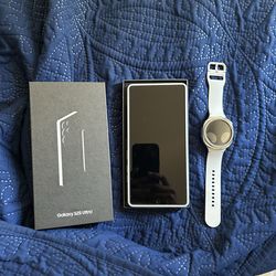 New Galaxy s25 ultra and galaxy watch 8