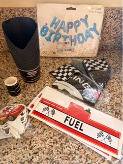 Free car themed decorations