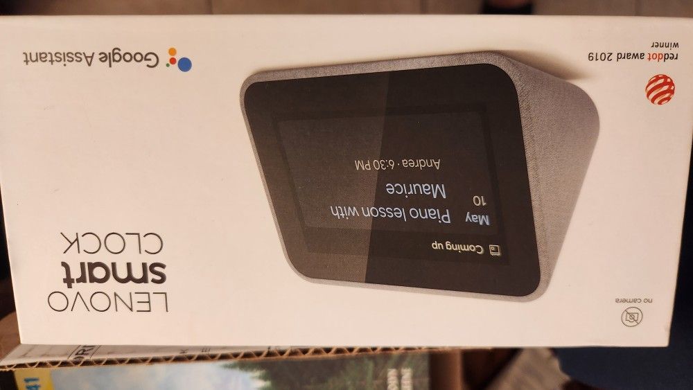 Lenovo Smart Clock With Google Assistant