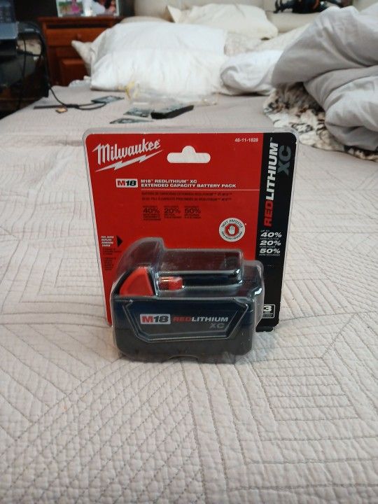 Milwaukee M18 RedLithium XC Extended Capacity Battery