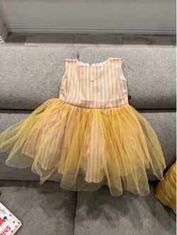 Toddler Girl Yellow dress