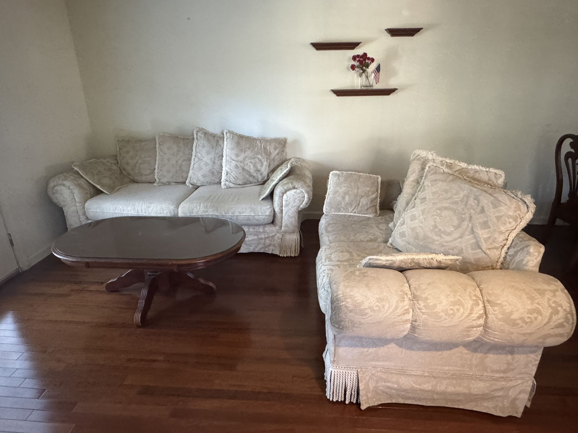 Sofa, Loveseat, Coffee Table, Futon