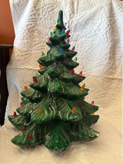 Vintage Ceramic Christmas Tree