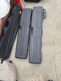 3 gun carrying cases with foam