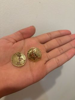 10k world is yours earrings