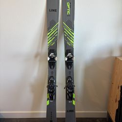 Line Blade Optic 96 with Salomon bindings