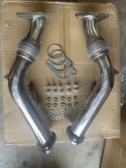 Luxma Exhaust UPGRADED Down Pipe test for 370Z G37 Q50 Q60 VQ37HR
