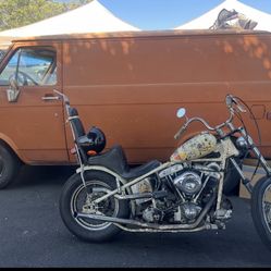 Harley Davidson Shovelhead Chopper