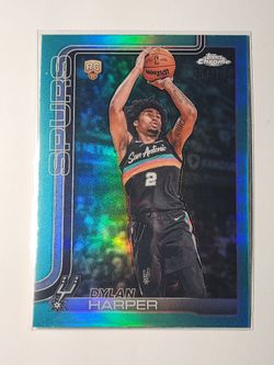 Topps Chrome Update 2025-2026 Dylan Harper RC /199 Basketball Refractor Spurs