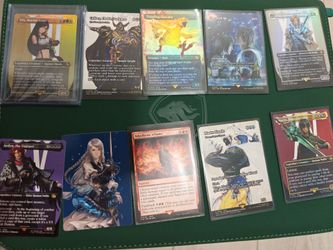 Final fantasy mtg Magic card lot NM