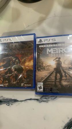 PS5 Game Bundle – Doom Dark Ages & Metro Exodus