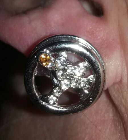 M.J.- JUMPMAN "SPINNER" Earring's