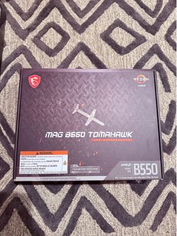 RYZEN Mag B550 tomahawk AMD MOTHERBOARD