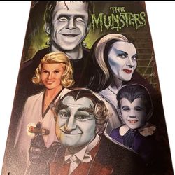 The Munsters 8”x12 “ Metal Tin Sign