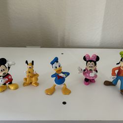 Mickey Mouse and friends 5 figures